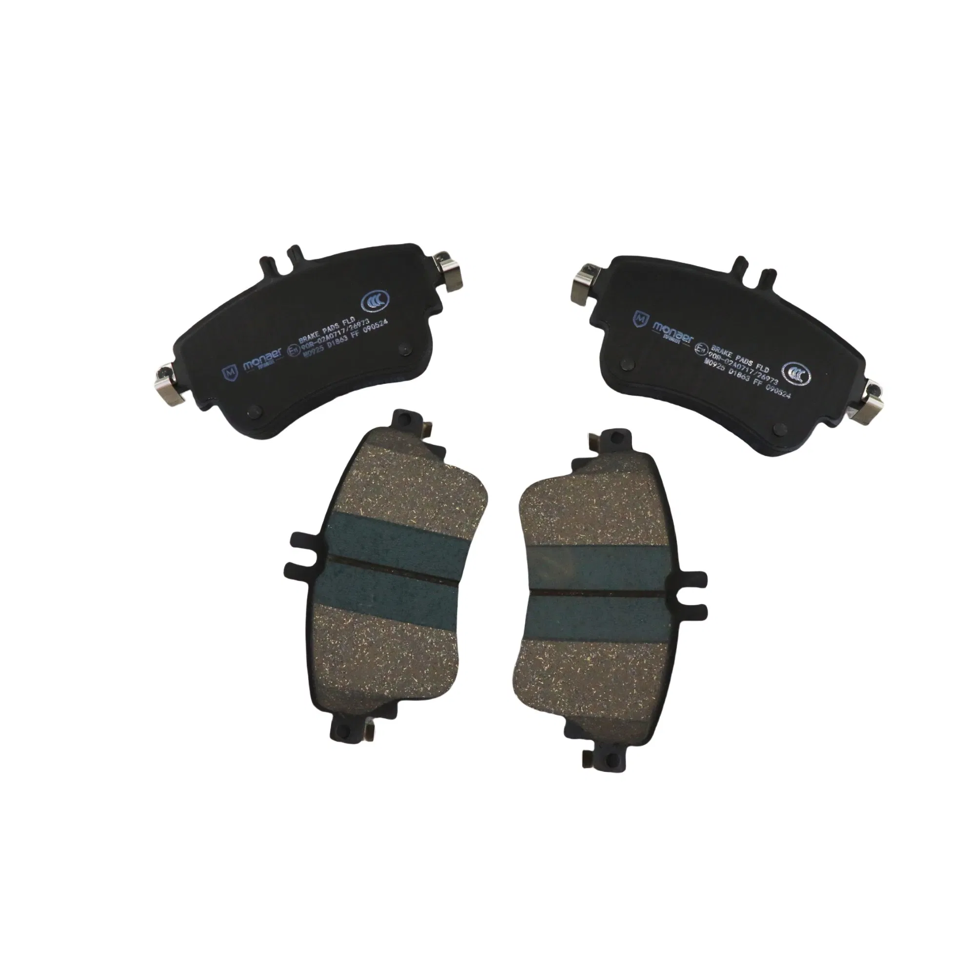 D1836 Ceramic Brake Pad for Mercedes-Benz High Performance Brake Pads