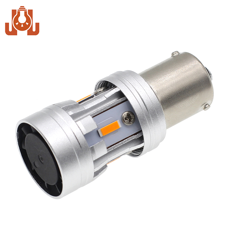 Светодиодная лампа 1156 BA15S для поворотников, CANBUS