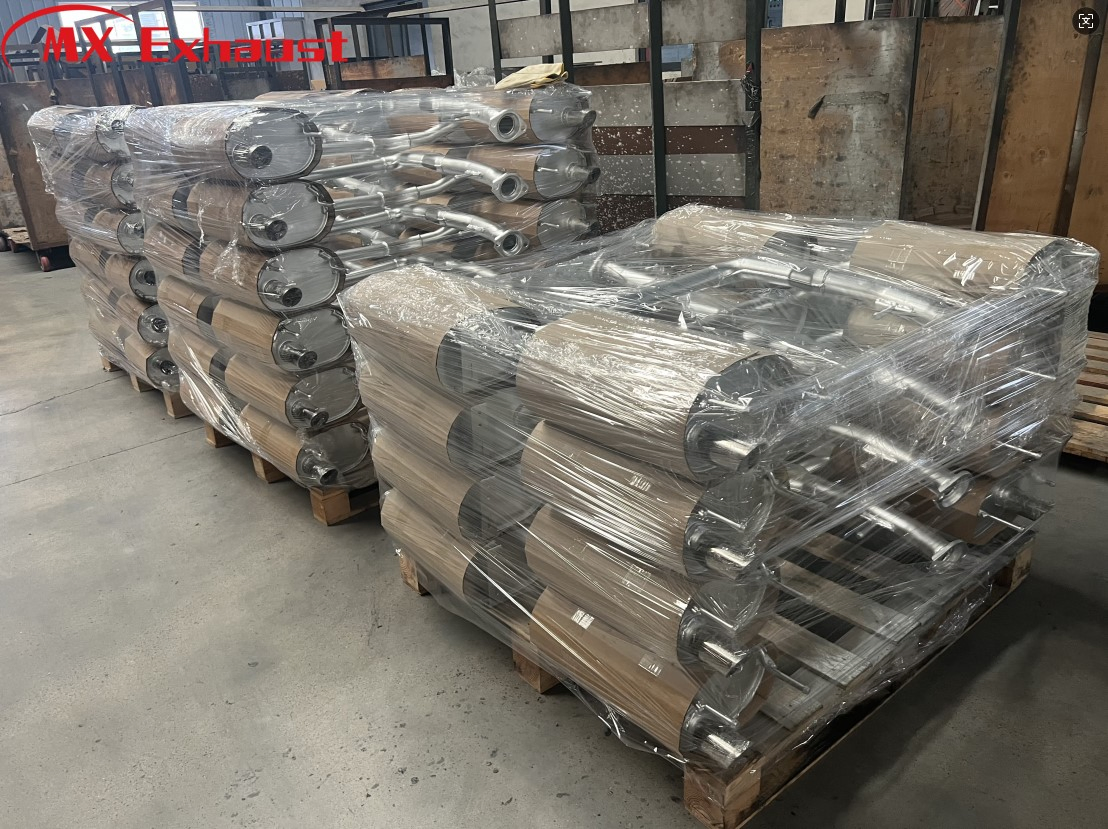 Глушитель Mx Exhaust Direct Fit, нержавеющая сталь