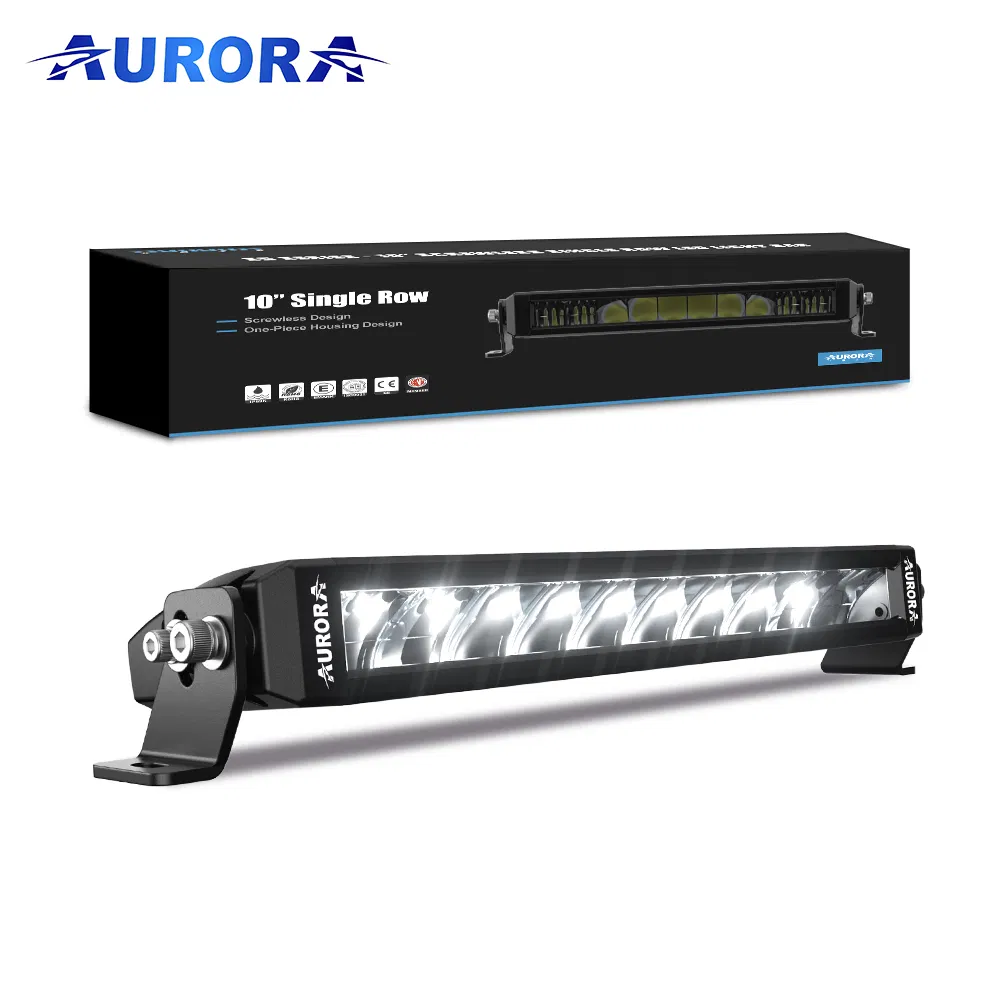 Aurora Car LED Offroad Light Bar White/Yellow Light Bar for Jeep Uvt ATV