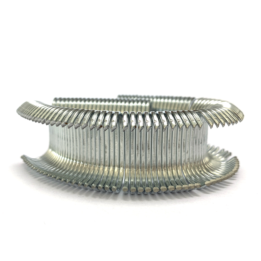 C28 2mm Galvanized Wire C Rings Staples