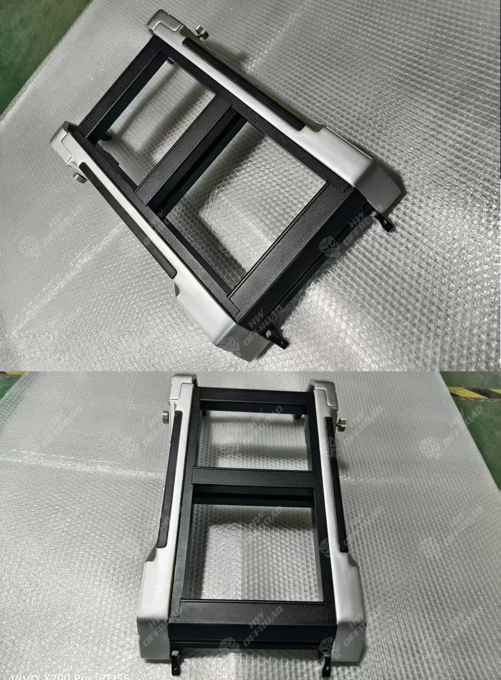 Складная алюминиевая лестница для пикапа 4x4