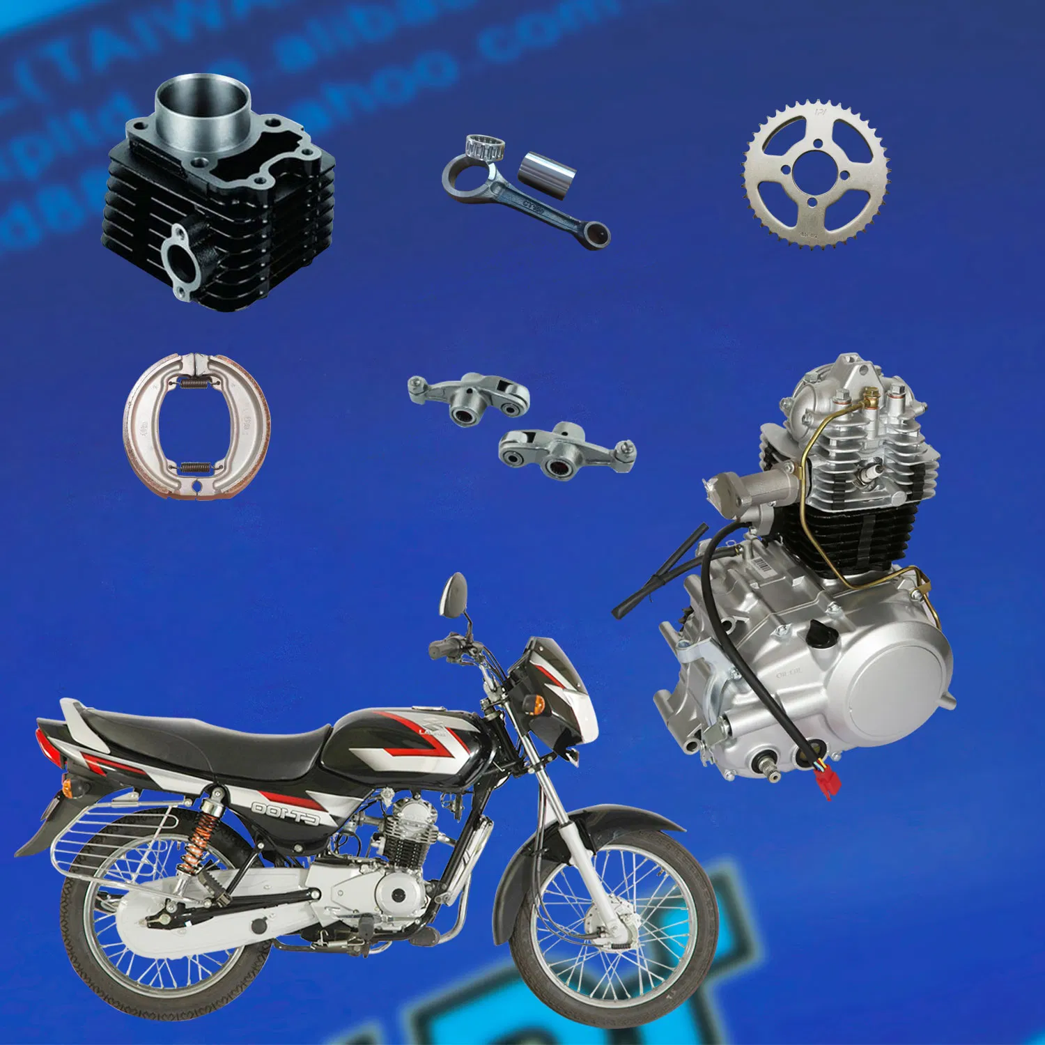 Запчасти для мотоциклов: цилиндры, карбюраторы, коленвалы