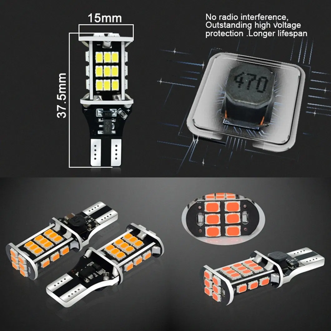 Лампа G-View T15 3020 30SMD, 12-18V, для авто
