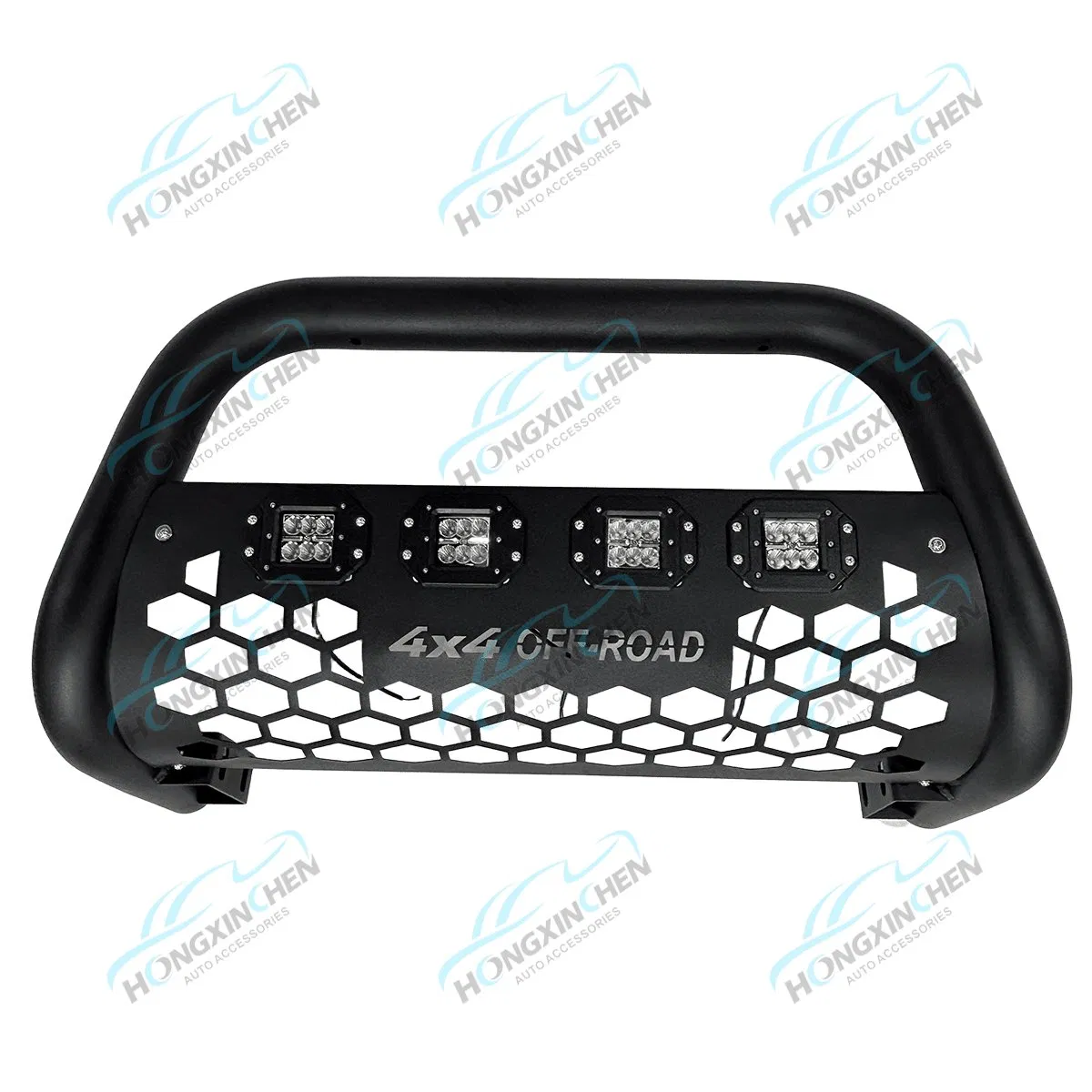 Premium Black Steel Grille for 2015 Hilux and Navara