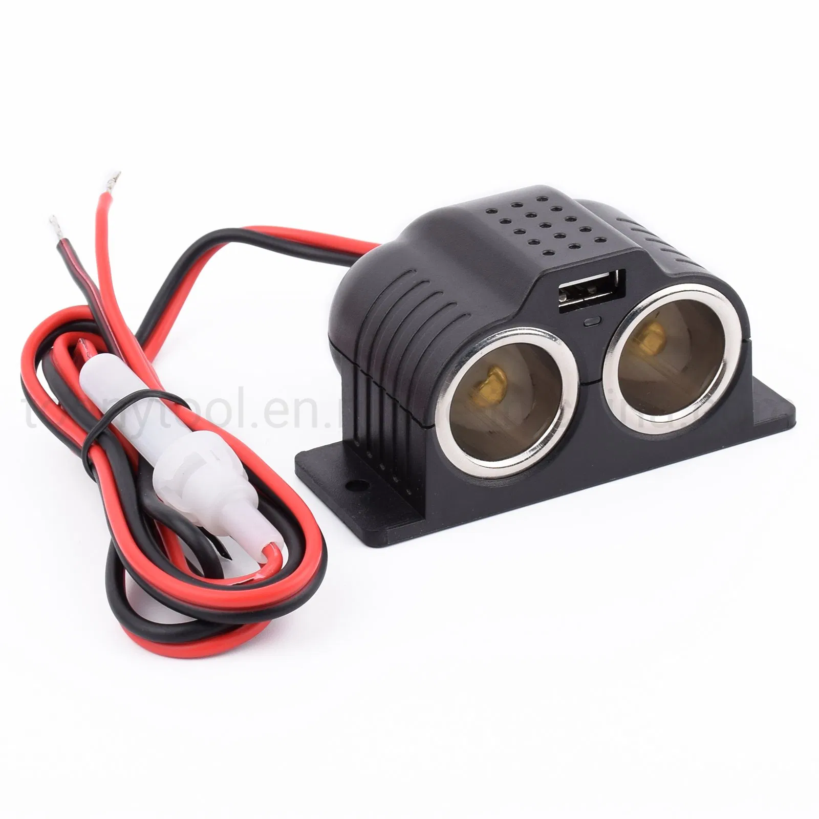 Двойной автомобильный USB-зарядник