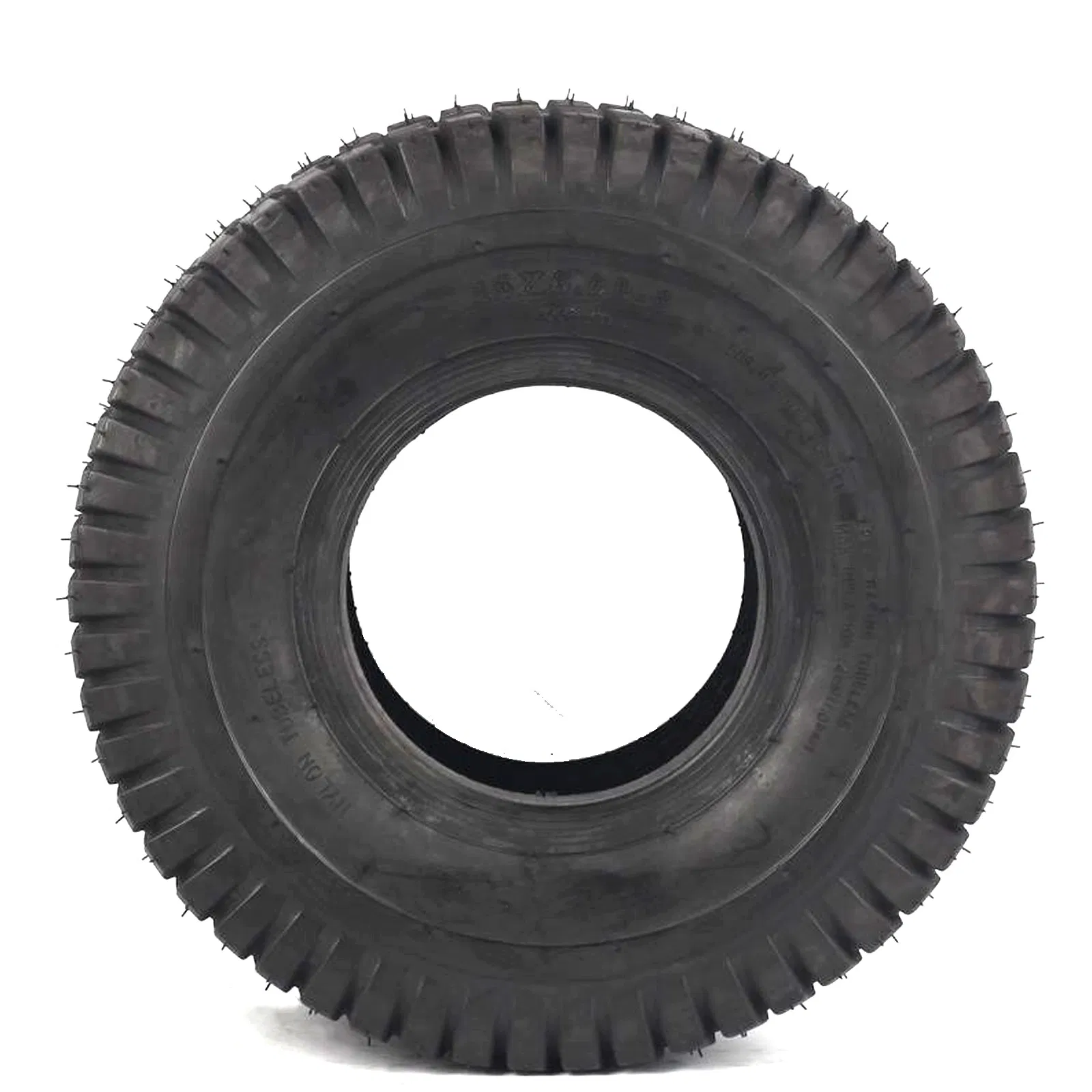 15X6.00-6 Riding Lawn Mower Tire, Tubeless Lawn Mower Tire, Turf Saver Tread, 4pr