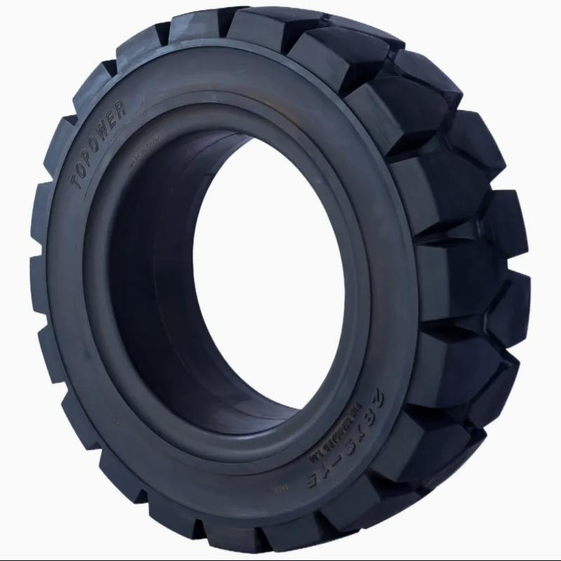 6.50-10 7.00-12 28X9-15 Industrial Diesel and Electric Forklift Solid Tyre with Warranty