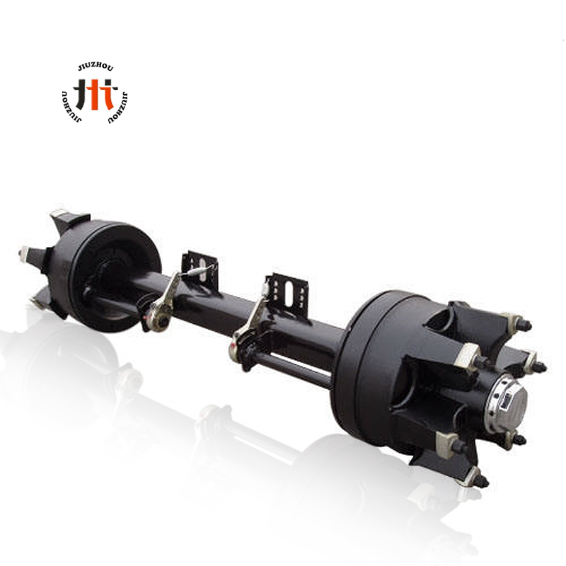 Мощная шестиспицевая ось 12-32т для полуприцепов и внедорожников