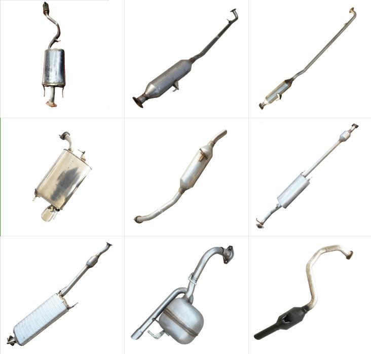 Глушитель выхлопной Toyota Land Cruiser FZJ80