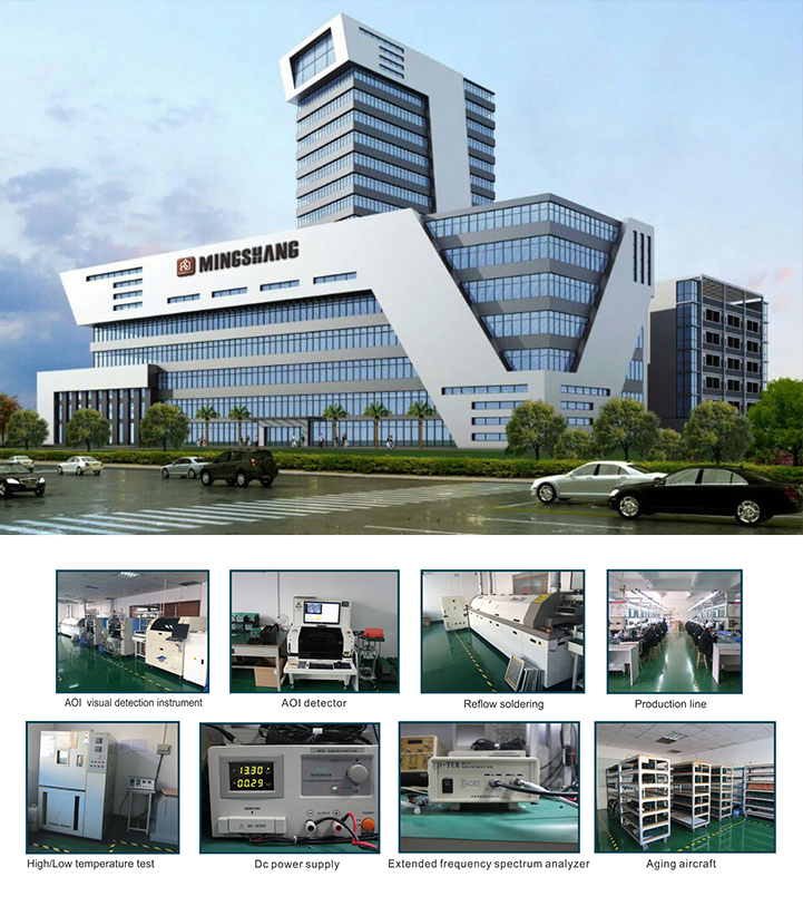 7 Inch Quad Rear View Mirror Camera System with Heavy Duty Camera