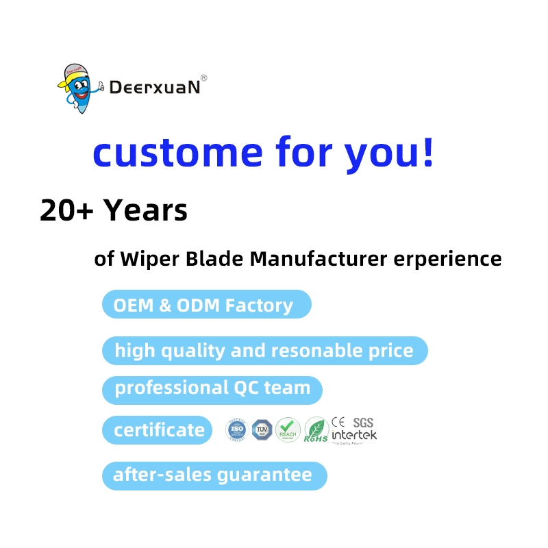 Deerxuan S169y Car Windshield Universal Soft Auto Multifunctional Wiper Blade