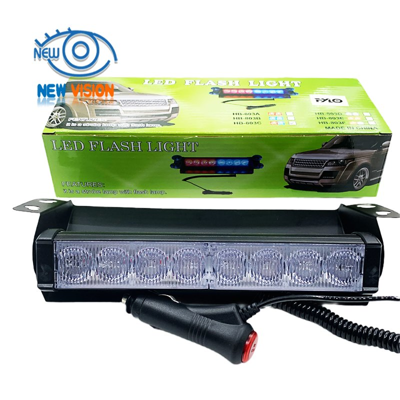 Универсальная светодиодная стробоскопная лампа 8 LED для авто