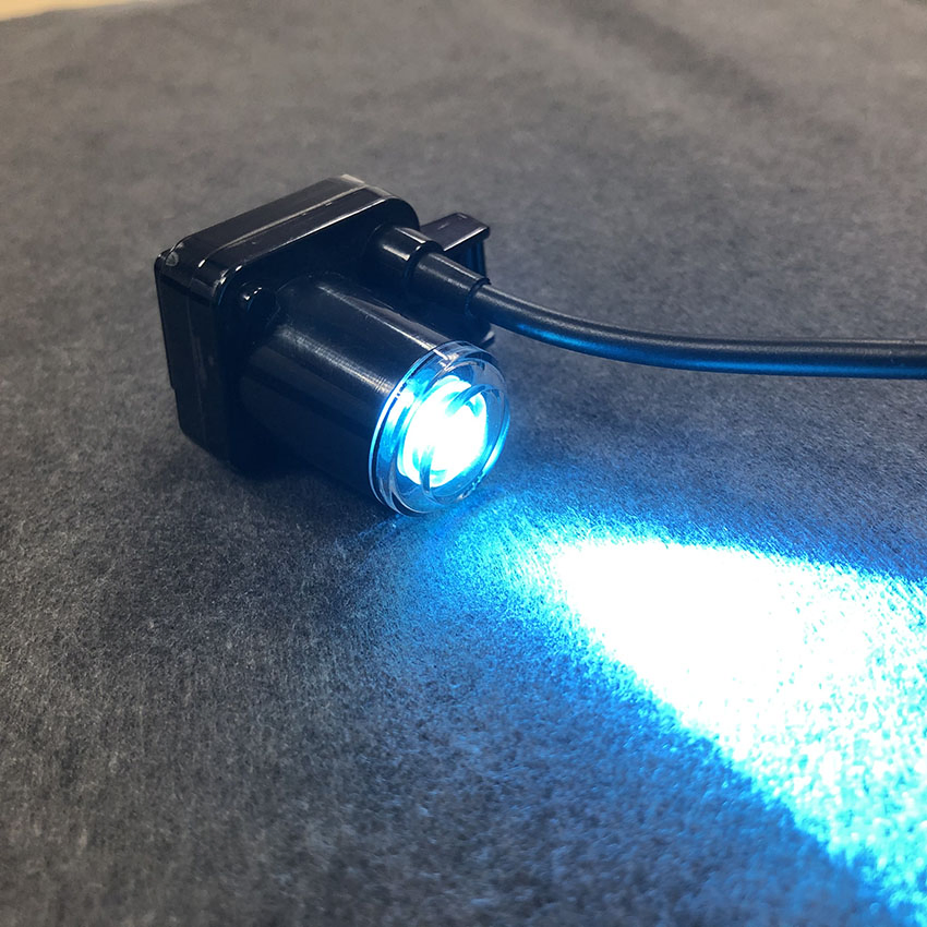 Светодиодная проекционная лампа с логотипом для велосипеда, скутера, авто