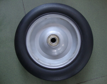 Цельнорезиновое колесо 10x2 дюйма