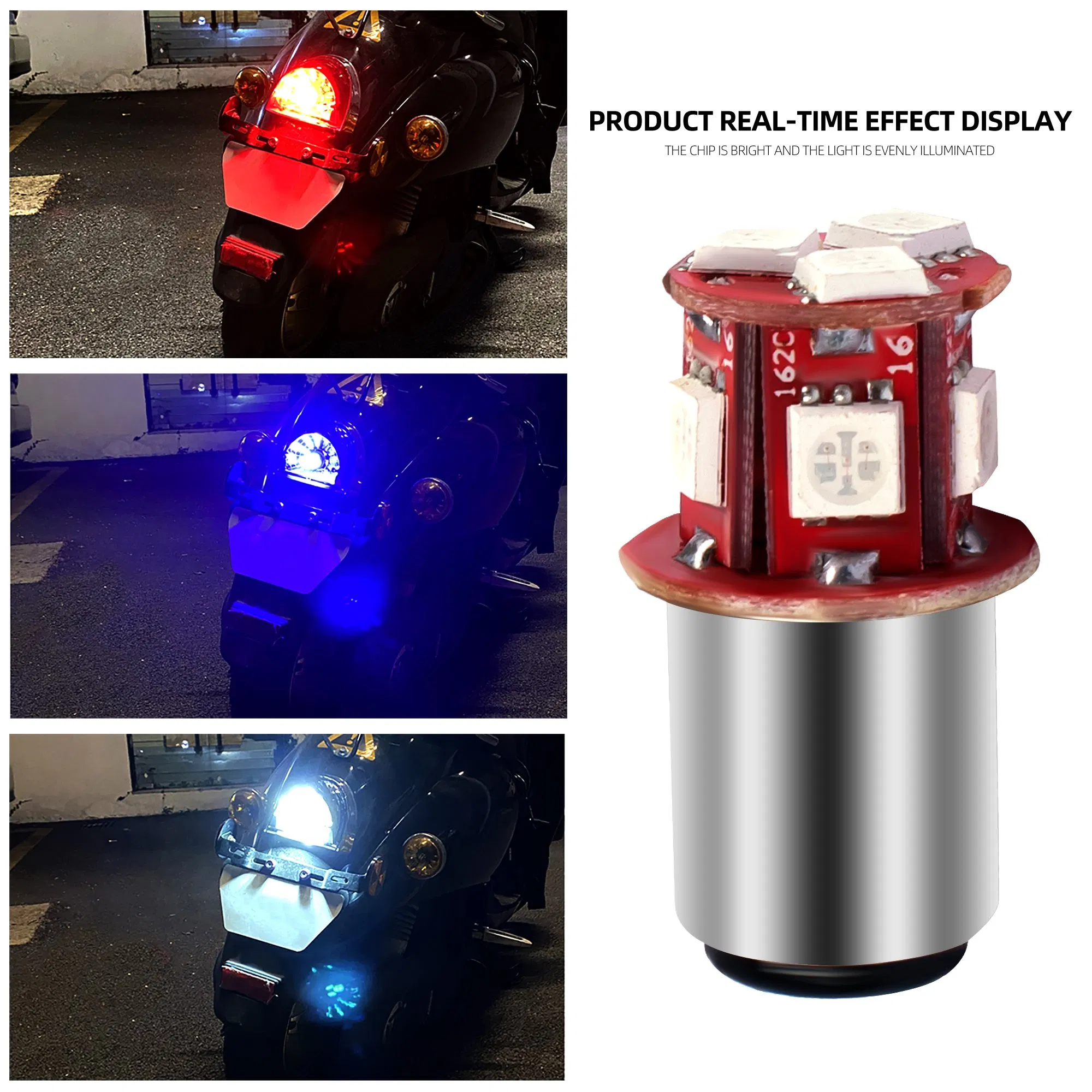 Светодиодные лампы 1157 5050 8 диодов для авто и мото