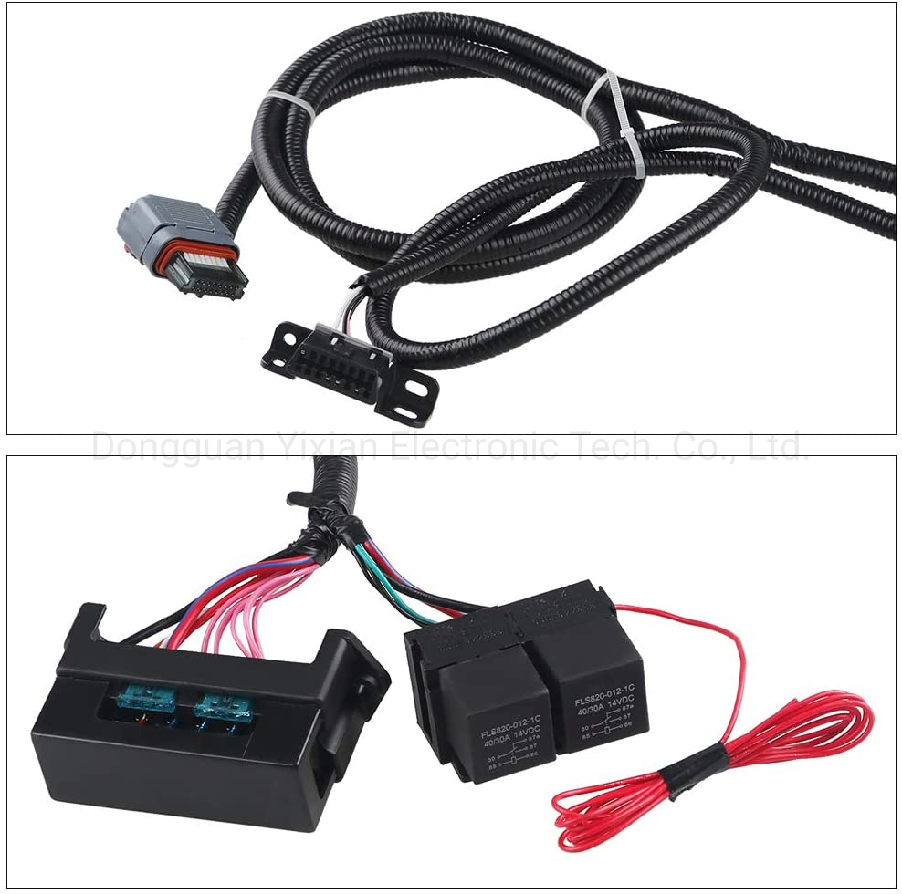 Electronic Cable Assembly Golf Automotive Engine Universal Wire Harness