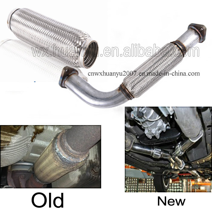 Гибкая гофрированная труба глушителя