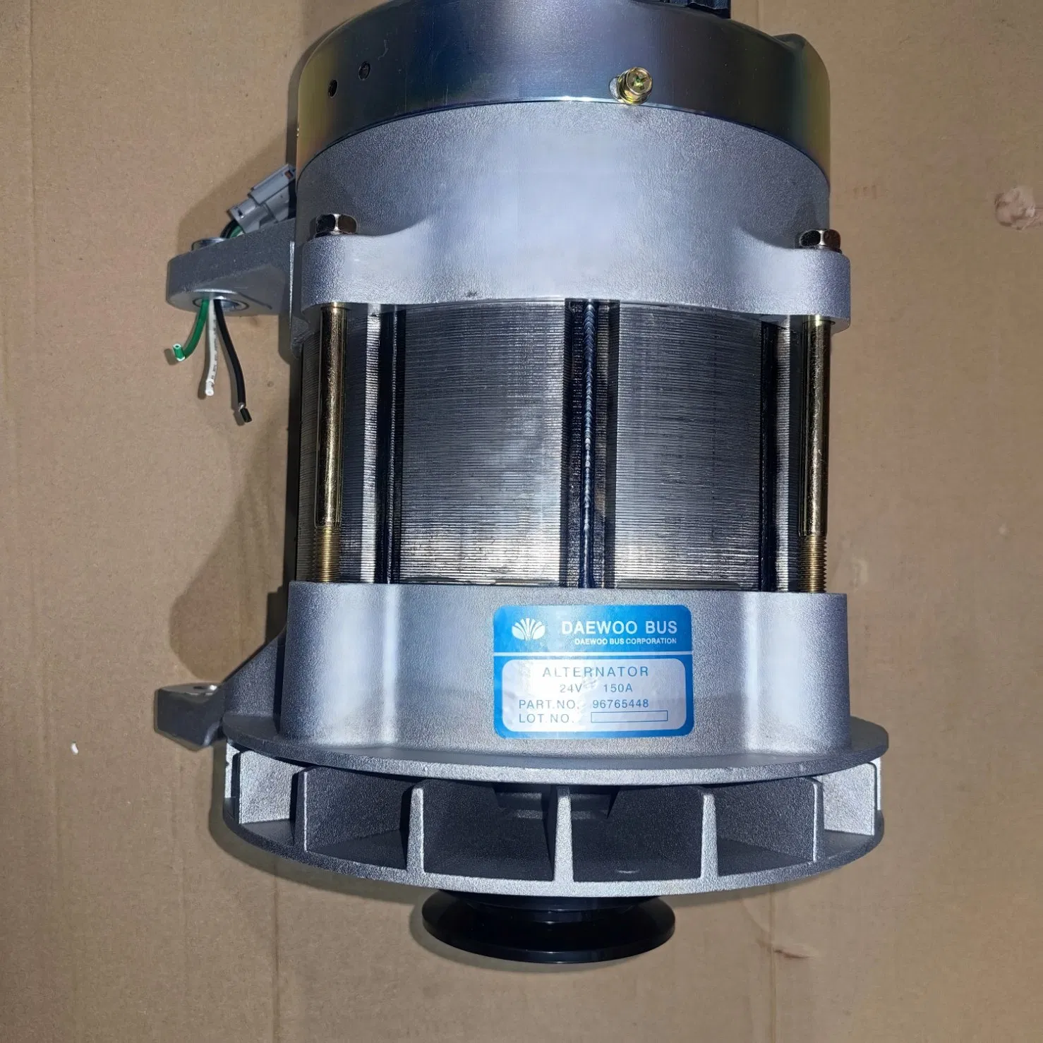 Truck Bus 24V 150A Alternator for Doosan Excavator/Marine/Generator Engine Parts 967654499 6765448