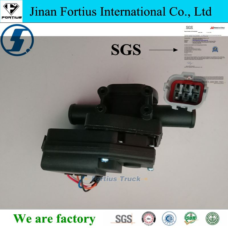 Shcaman Delong New M3000 Dump Truck Electric Water Valve Parts Dz15221840102