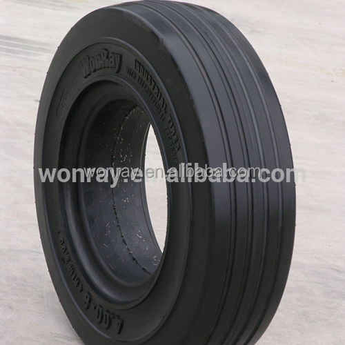 3.60-8 Aircraft Tow Tractors Solid Rubber Tyres for Airport, Solid Tire 4.00X8