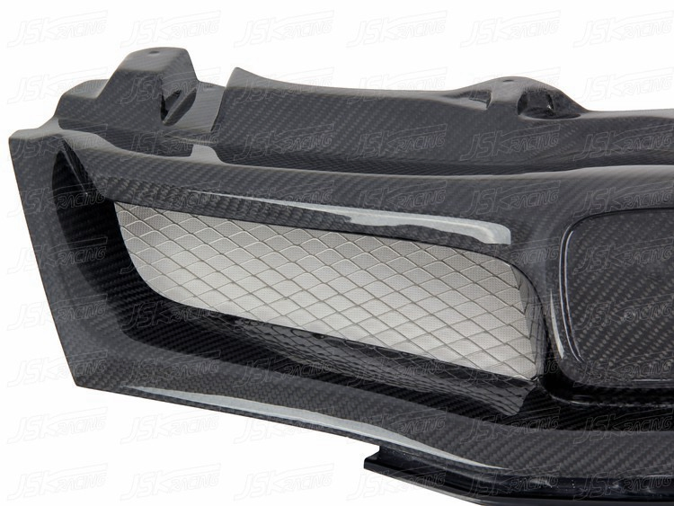 Mugen Style Carbon Fiber Front Grille for 2006-2010 Honda Civic Fn2 Type-R