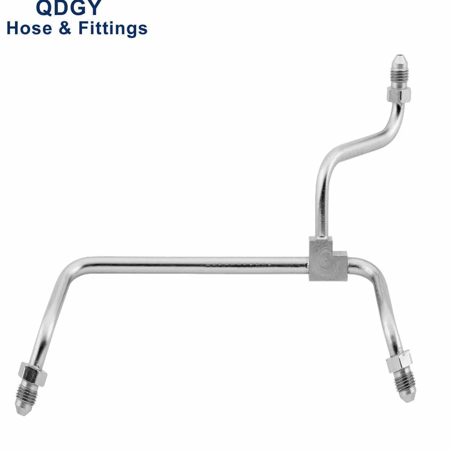 Harley-Davidson Motorcycle Parts Hydraulic Stainless Steel Braided Front Rear Brake Hose Line Tee ABS Pipe Tube Plating Fittings Sp-128unp3