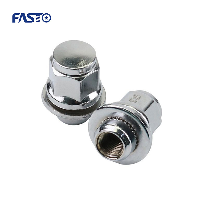 Fasto Supply Silver Coating America Quality Mag Nut 12*1.5
