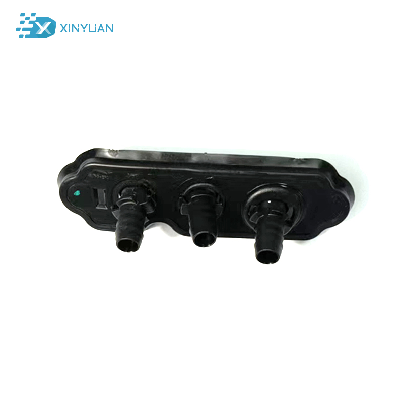 Черная пластиковая труба для авто, 3D выдувная