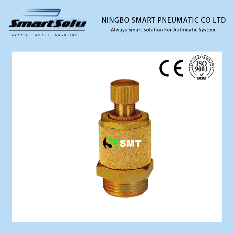 Пневматический глушитель выхлопа воздуха из бронзы