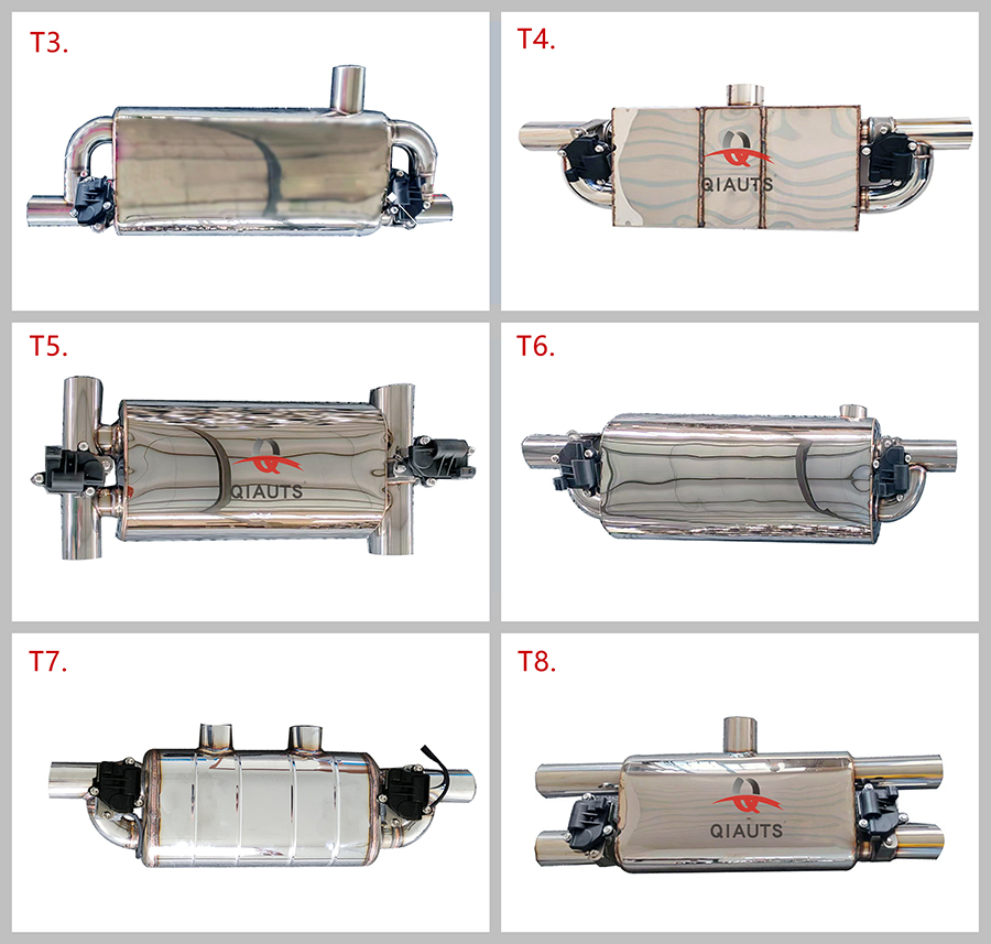 Глушитель выхлопа из нержавеющей стали