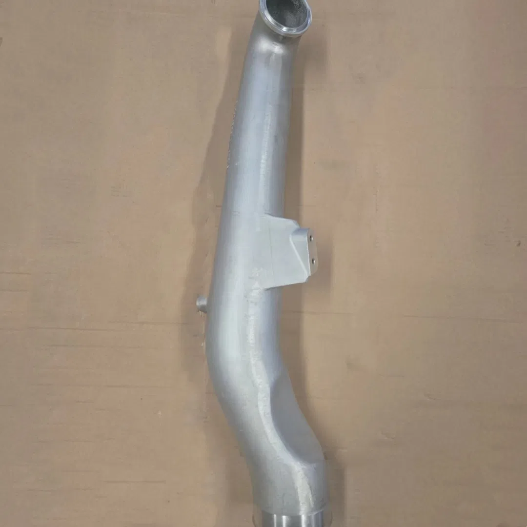 Алюминиевый патрубок турбокомпрессора VG1246110156A/B для HOWO A7