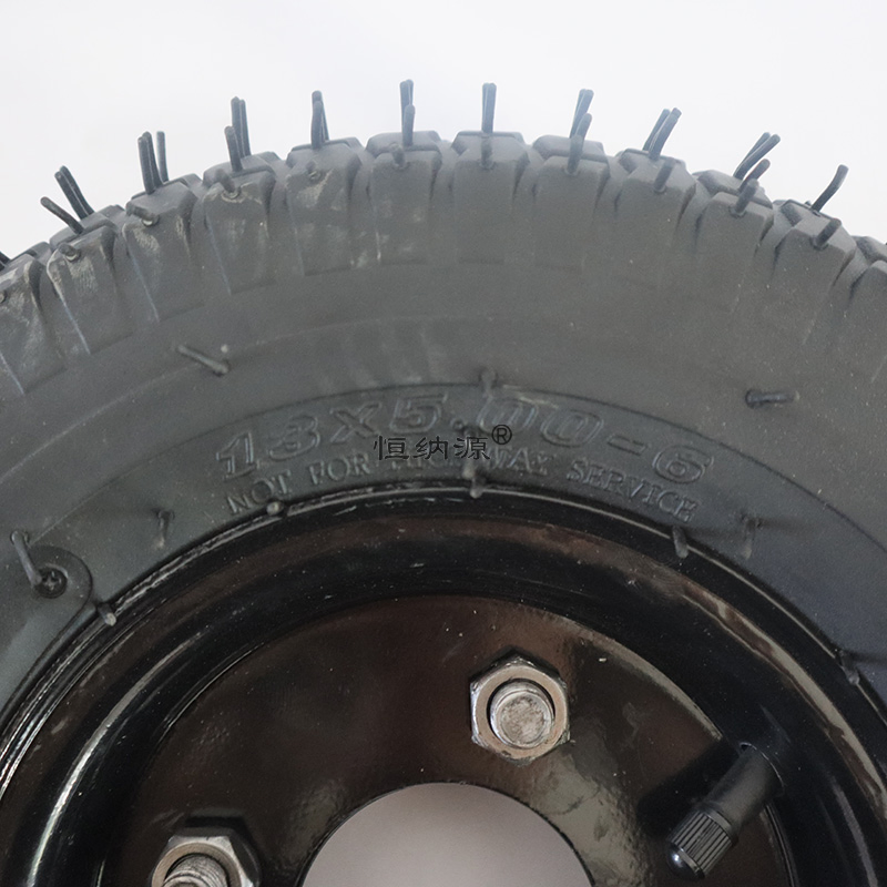 13*5.00-6 Pneumatic Tyre for High-Speed Freight Electric Tricycle Thickened Rubber Tire Non-Slip Wear Resistance