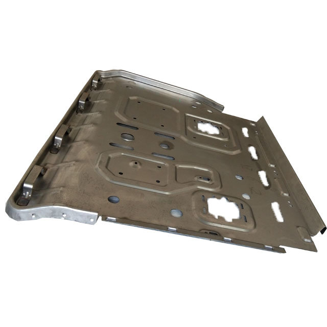 Штампованная деталь из нержавеющей стали с перфорацией