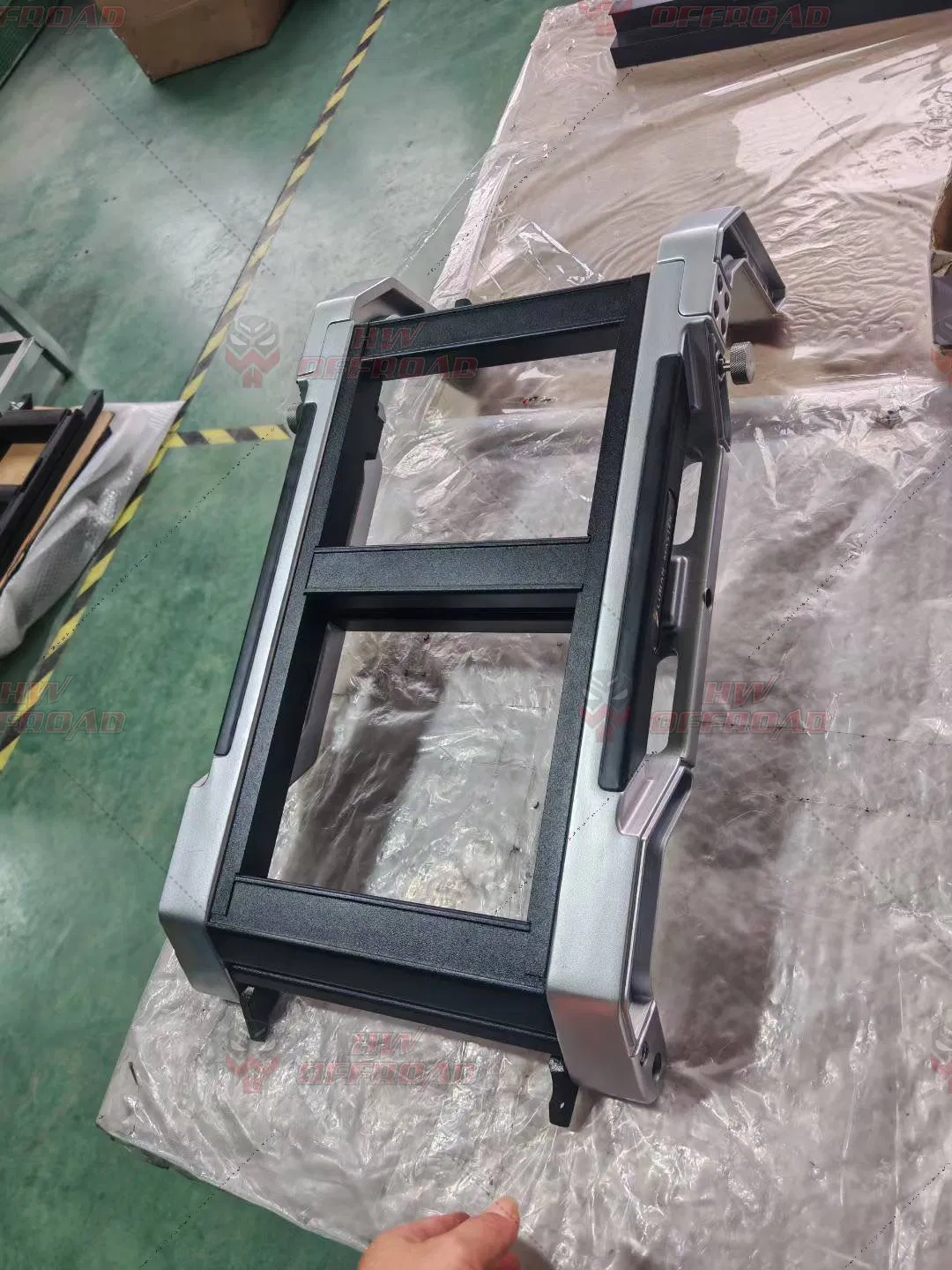 Складная алюминиевая лестница для пикапа 4x4