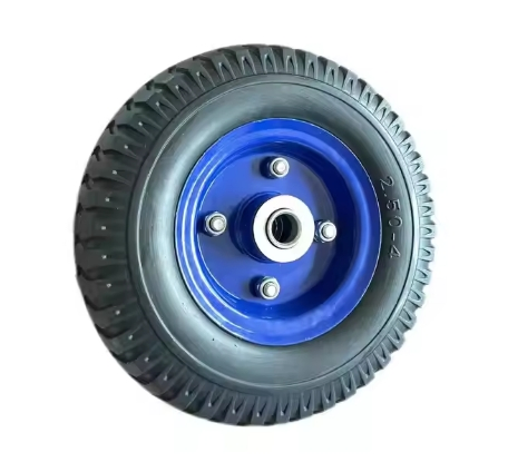 Durable Heavy Duty Wheelbarrow PU Foam Solid Wheel PU Foam Wheel Tire Polyurethane Truck Tire 2.50-4