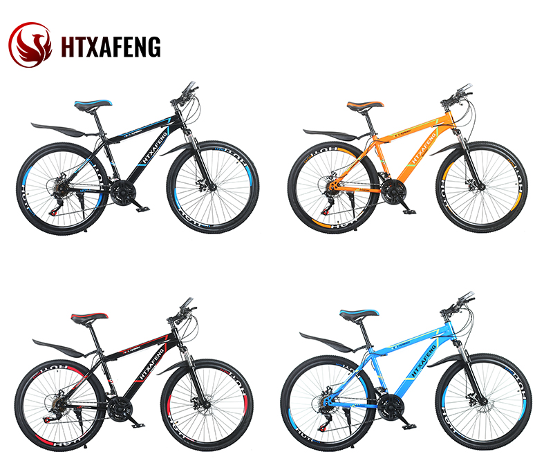 Велосипед горный взрослый со стальной рамой MTB, 26 дюймов