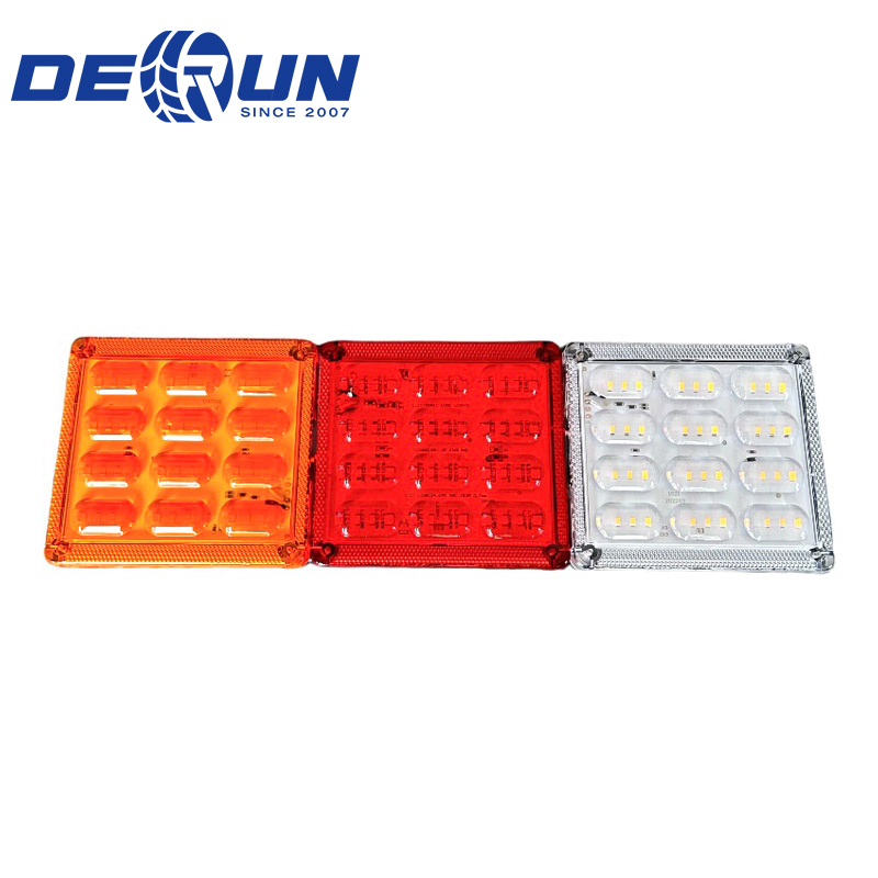Derun Wholesale High Strength 24V Semi Trailer LED Rear Tail Light Price