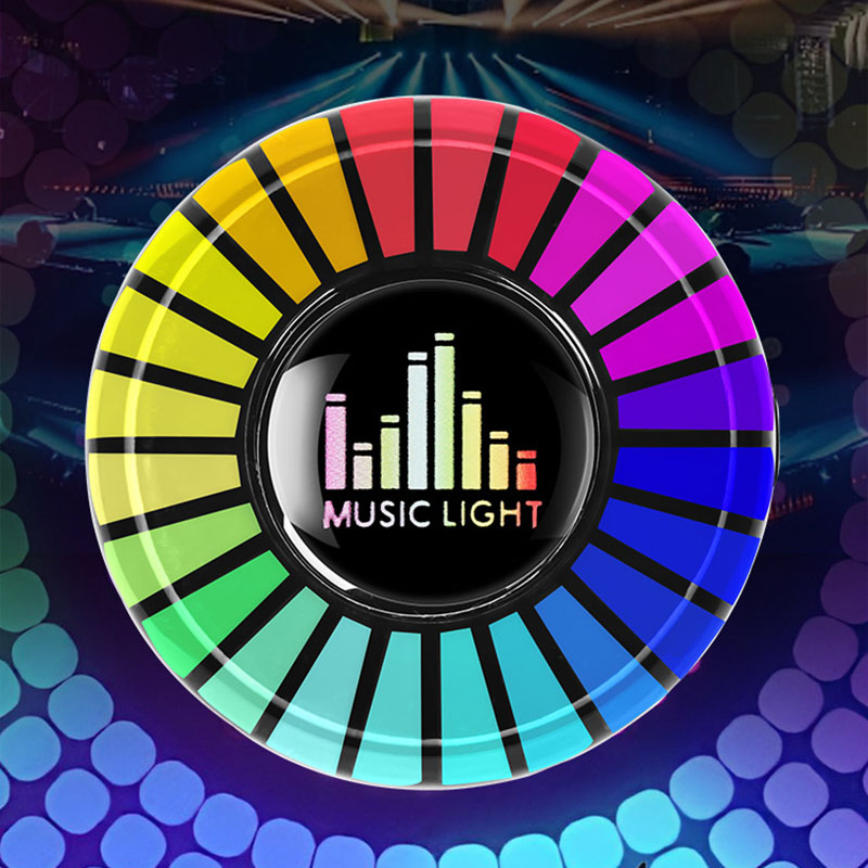 Голосовая светодиодная лампа для авто с ароматерапией