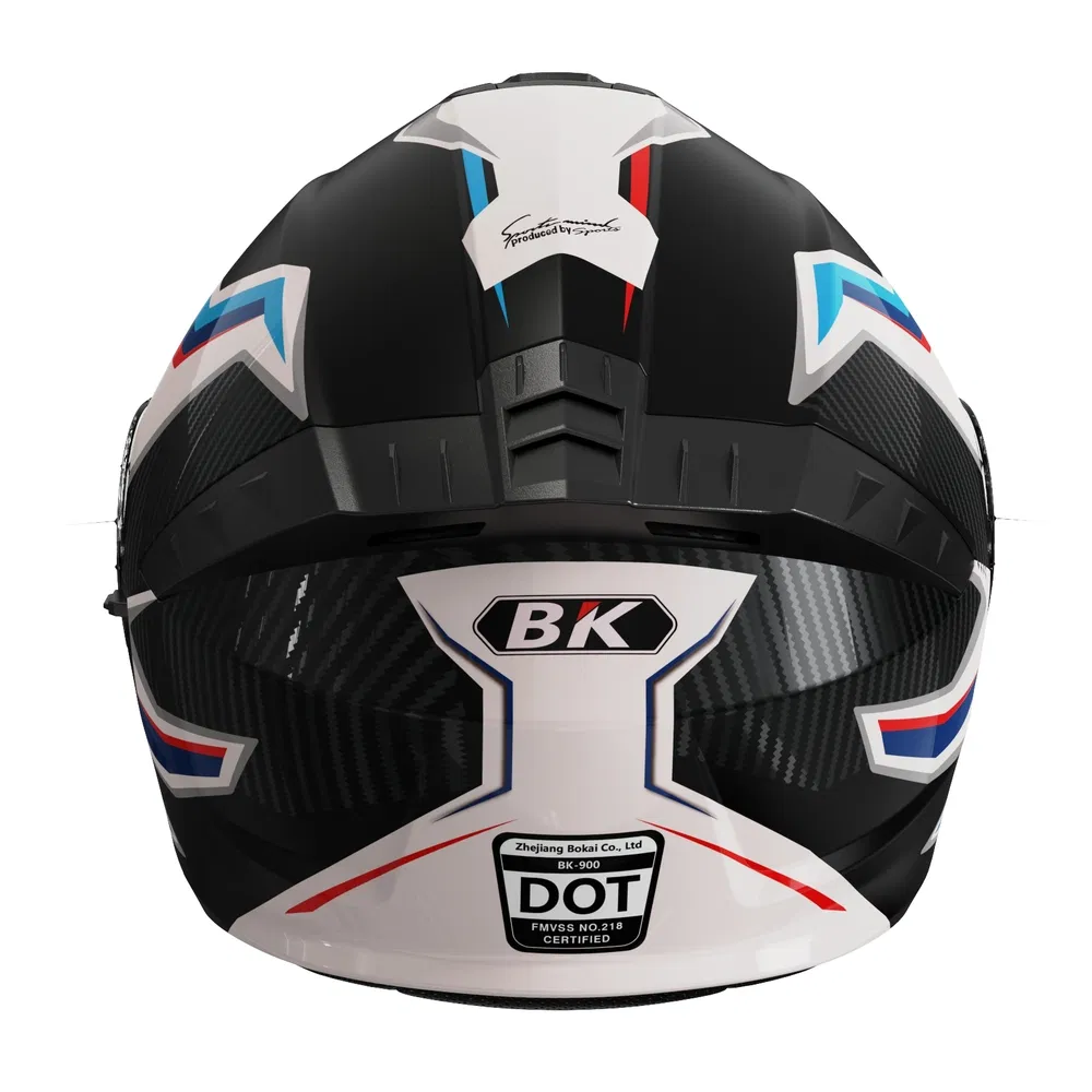 Модульный мотошлем белый с поднимающейся маской и антизапотевающим щитком