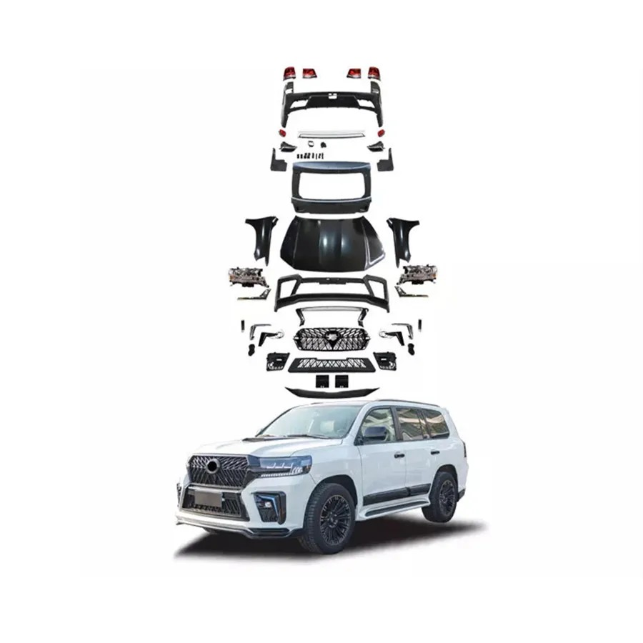 LC200 Upgrade to LC300 2022 Facelifting Body Kit for Toyta Land Cruiser Landcruiser Bodykit 2008-2015 Bodykit