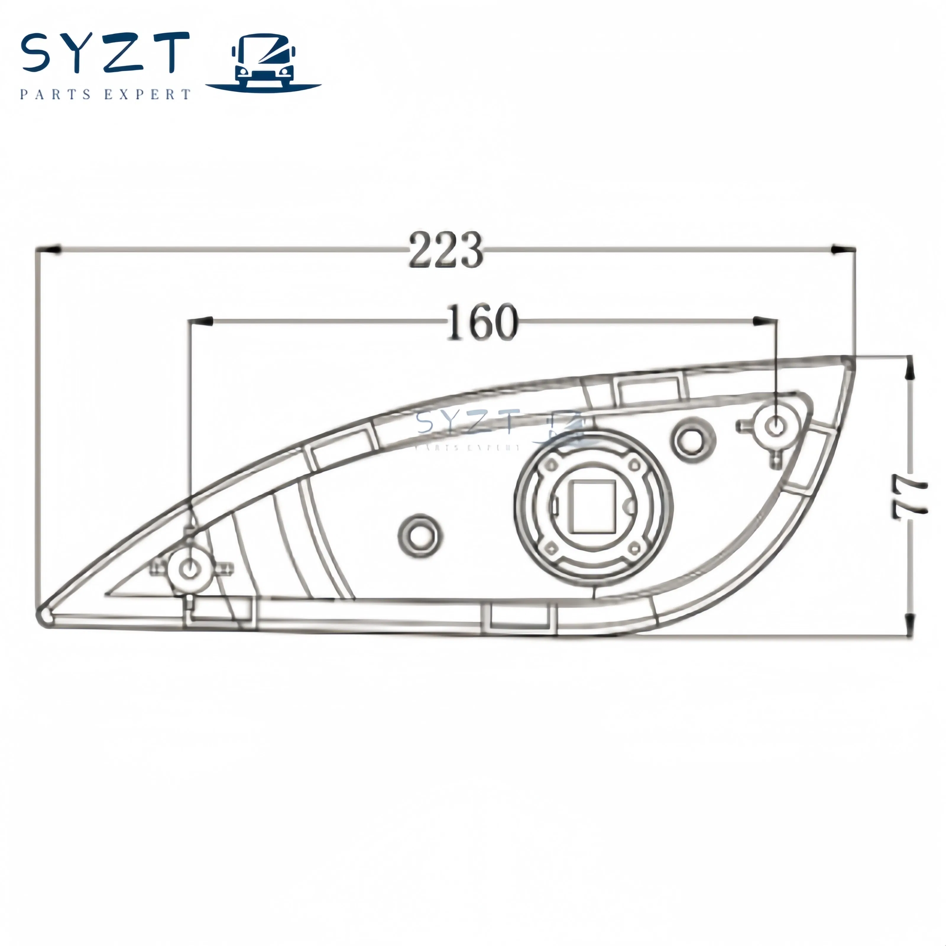 Противотуманные фары LED для автобусов Zhongtong