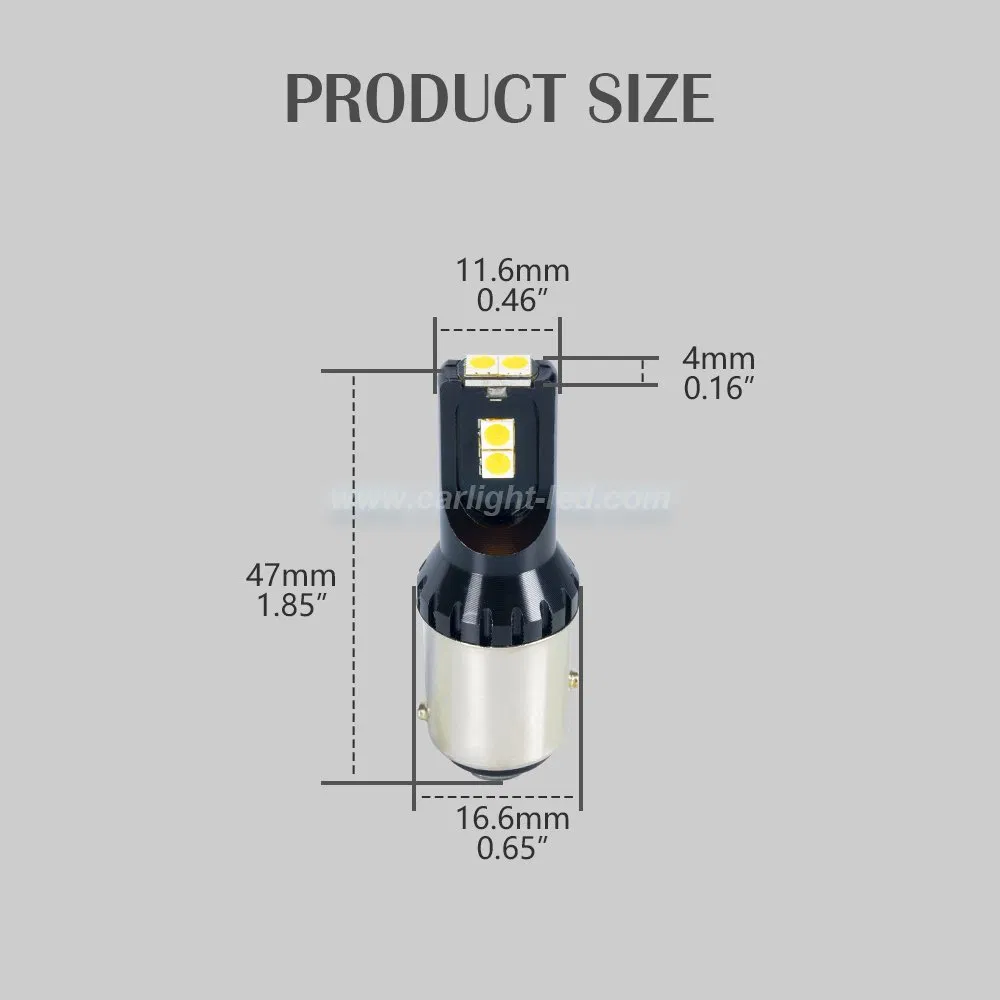 Светодиодные лампы S25 1156/1157 для стоп-сигналов и заднего хода