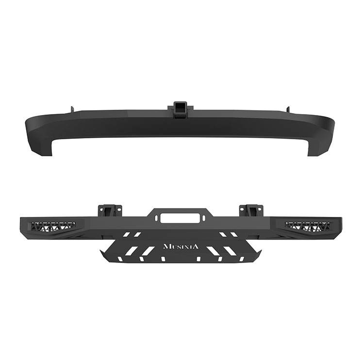 4X4 Accessories Steel Front & Rear Bumper with Tow Hooks for Tank 500