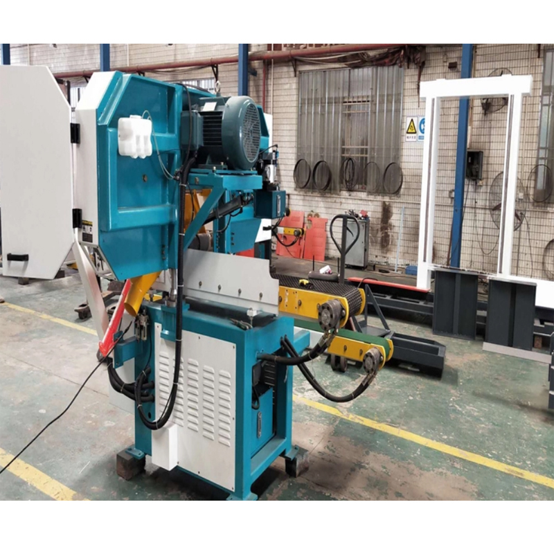 Industrial Wood Cutting Band Saw Fast Heavy Duty 400mm Width Horizontal Band Saw Machine