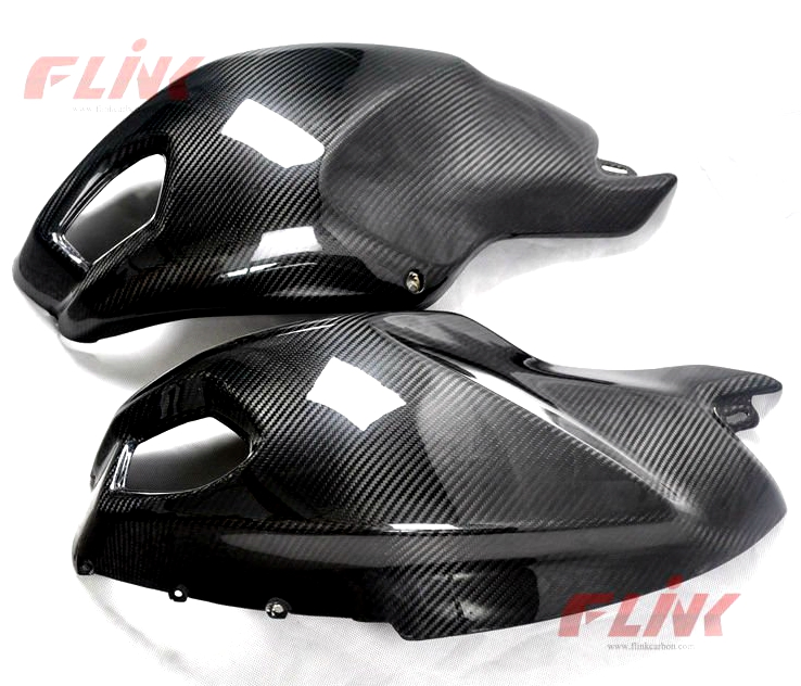 Защита фары Ducati Monster 696 из карбона