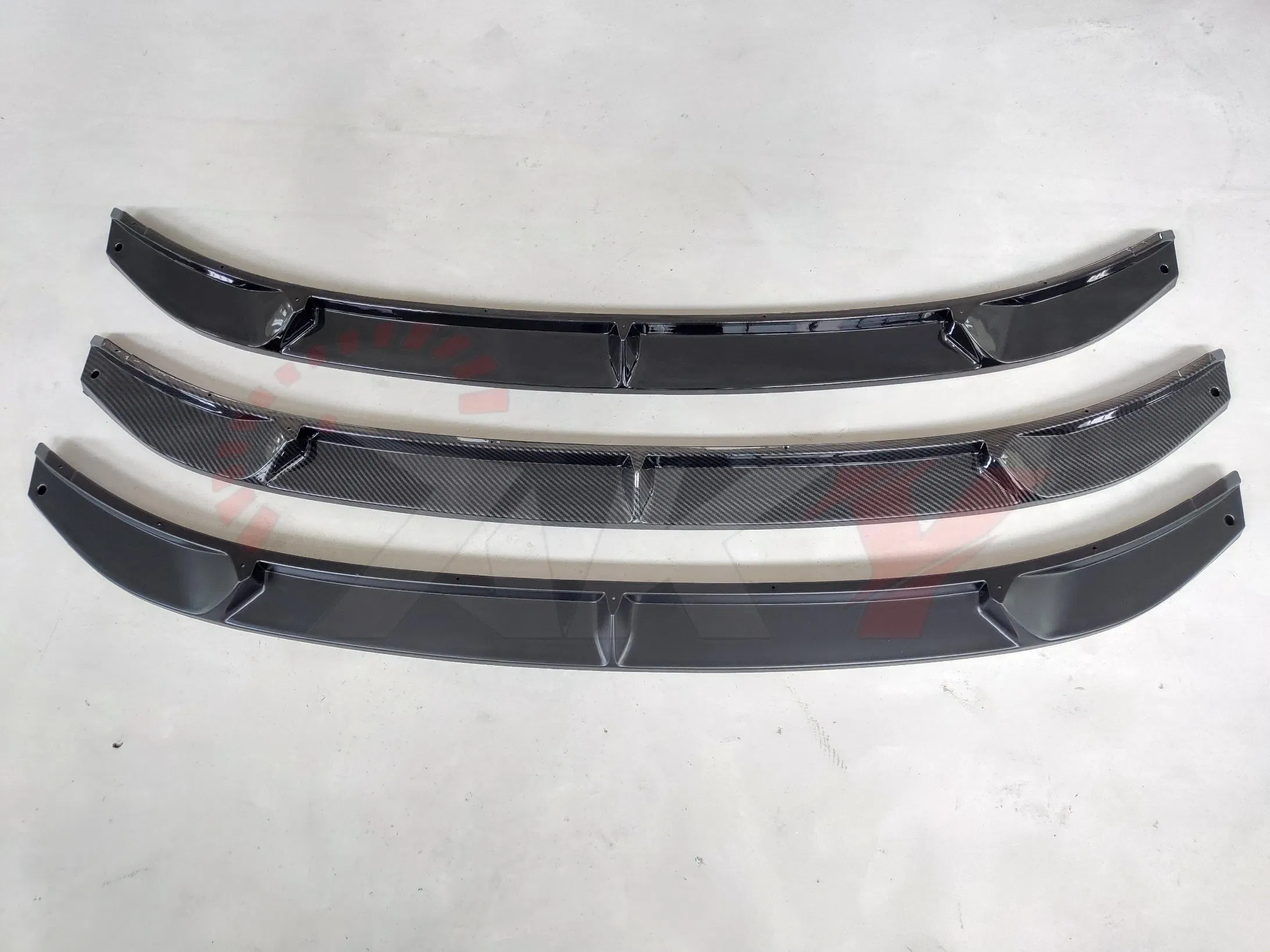 for Hyun-Dai Lafesta 2019-2021 3 Sections Front Bumper Lip Body Kit