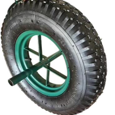 Wheel 4.80/4.00-8 for Wheelbarrow Trolley Cart Pneumatic Inflatable Rubber Tire