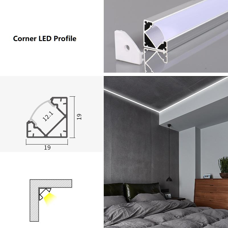 Линейный светильник LED Black Linear Light встраиваемый