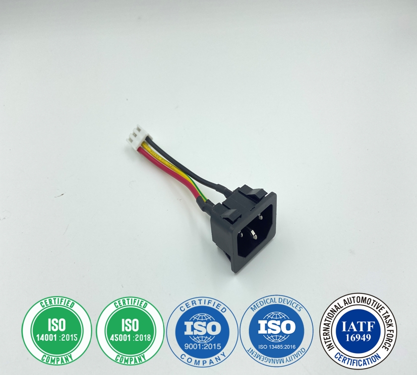 AC Power Socket Wire Harness Manufacturing & Supply